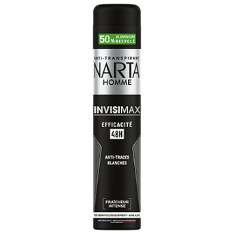 Déodorant Homme Invisimax Anti-Traces Blanches 48H NARTA HOMME