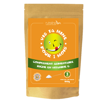 POUDRE VITAMINE C 100G NUTRALINE