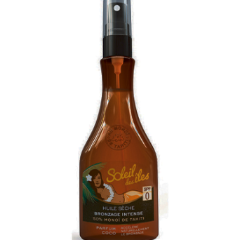 huile sèche bronzage soleil des iles Spray150ml
